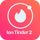 Ion Tinder 2 - Ionic 8 Skeuomorphic ui theme - Mobile / Native Web