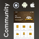 2 App Template |Cultural Group App| Faith-Based App| Local Community App| Society App| Community - Mobile / Native Web