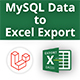 MySQL Data to Excel Export - Laravel - PHP Scripts