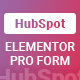 Elementor Pro Form Widget - HubSpot - Integration - WordPress / Forms