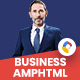 Business AMPHTML Banners Ads Template - HTML5 / Ad Templates