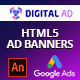«DIGITAL» Multi Purpose AD BANNER | Adobe Animate CC - HTML5 / Ad Templates