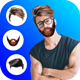 Men Photo Editor - Men Hairstyle Photo Editor - Mobile / Android