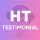 HT Testimonial For Elementor - WordPress / Interface Elements