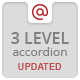 jQuery Searchable 3 Level Accordion - JavaScript / Navigation