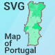 Map of Portugal - HTML5 / Charts and Graphs