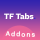 Elementor Tabs addon, widget - WordPress / Add-ons