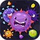 DANGEROUS VIRUS UNITY3D + ADMOB + LATEST API SUPPORT + EASY RESKIN - Mobile / Android