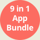 9 in 1 Source Code Bundle Of Premium Apps - Mobile / iOS