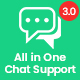 WhatsApp Chat Support & All in One - jQuery Plugin - JavaScript / Social Networks