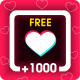 TikBooster - Fans & Followers & Likes & Hearts Tlk - Android App + Admob Integration - Mobile / Android