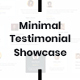 Testimonial-kit - Minimal testimonial showcase - CSS / Layouts