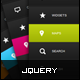 jQuery/CSS Vertical Admin Navigation - JavaScript / Navigation