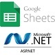 Google Sheets API in ASP.NET | C# - .NET / Forms