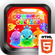 Connect Jellies ( HTML5 ) Puzzle Game - HTML5 / Games