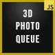 3D Photo Queue - Advanced Media Gallery - JavaScript / Images and Media
