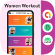 Female fitness - Women workout lose weight with admob ready to publish - Mobile / Android