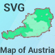 Map of Austria - HTML5 / Charts and Graphs
