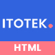 Itotek One Page Bootstrap 4 HTML 5 Theme - HTML5 / Templates