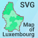 Map of Luxembourg - HTML5 / Charts and Graphs