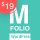 mFolio | WordPress Portfolio Plugin for Elementor - WordPress / Galleries