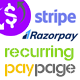 Recurring PayPage - PHP Ready to Integrate Payment Gateways for Subscriptions - PHP Scripts / Miscellaneous