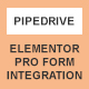 Pipedrive CRM Integration - Elementor Pro Form Widget - WordPress / Forms