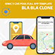 ionic 5 carpooling app template - Mobile / Native Web