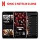 ionic 5 netflix app clone template - Mobile