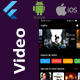 Movie Series Video Streaming Android App Template+ Video Streaming iOS App Template in Flutter - Mobile / Flutter
