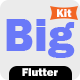 Flutter UI Kit | BigKit - Biggest Flutter App Template Kit - 40 Apps - Mobile / Flutter