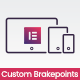 Elementor Custom Breakpoints - WordPress / eCommerce