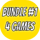 Bundle 4 Games - Xcode & Buildbox Templates (64bit) - Mobile / iOS