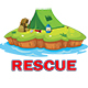Rescue - Behind enemy lines - HTML5, Construct 2, Construct 3 - HTML5 / Games