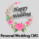 Happy Wedding - Personal Wedding & Invitation CMS - PHP Scripts / Miscellaneous
