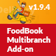 FoodBook Multibranch Add-on - The Smart Way to Manage Multiple Restaurant Branches - WordPress / Add-ons