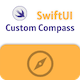 SwiftUI Custom Compass - Mobile / iOS