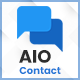AIO Contact - All in One Contact Widget - Support Button - WordPress / Widgets