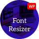 WP Font Resizer | Text Resize WordPress Plugin - WordPress / Miscellaneous