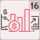Marketing Data Diagram Animated Icons Pack - Lottie Json Animation SVG - JavaScript / Animated SVGs