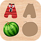 Wooden Puzzle Kids : Unity 2019 LTS + Admob Ads Ready + Easy Reskin - Mobile / Android
