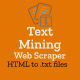 Text Mining Web Scraper - JavaScript / Miscellaneous