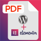 PDFMentor Pro - WordPress PDF Generator for Elementor - WordPress / Add-ons