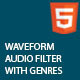 Waveform Audio Filter - WordPress / Media