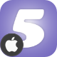 5 Clues | iOS Guess the Word Game Application - Mobile / iOS