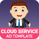 Professional Services | Cloud Service Banner (PS007) - HTML5 / Ad Templates