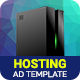 Professional Services | Hosting Server Banner (PS008) - HTML5 / Ad Templates