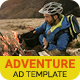Tour & Travel | Adventure Camp Banner (TT005) - HTML5 / Ad Templates