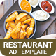 Food & Restaurant | Restaurant Banner (FR002) - HTML5 / Ad Templates