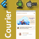 Courier Delivery Flutter App Template | 2 Apps | User App + Delivery App | CourierPro - Mobile / Flutter